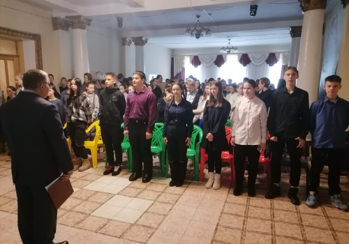 Месячник военно-патриотического воспитания