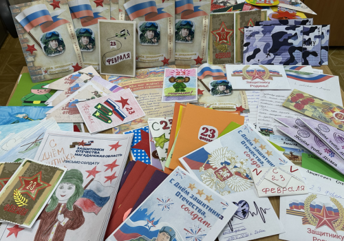 Защитникам Отечества – тепло детских сердец