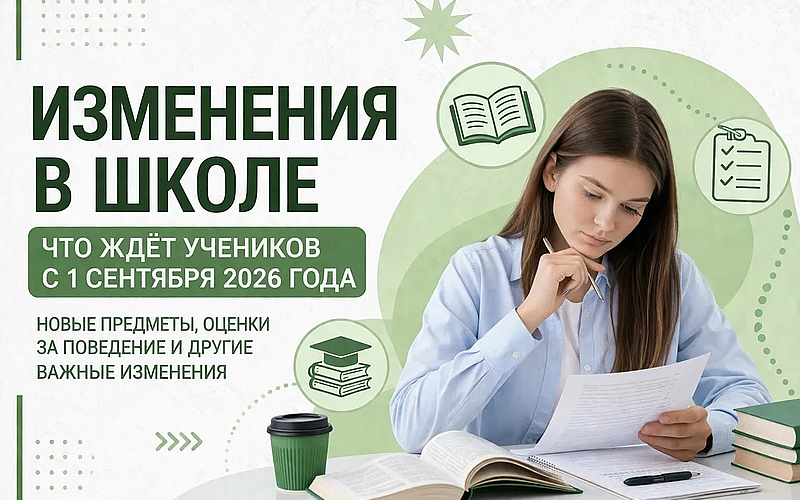 Изменения в школе с 1 сентября 2026 года