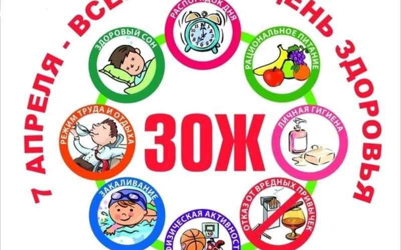 С 6 по 12 апреля в России проходит Неделя продвижения здорового образа жизни