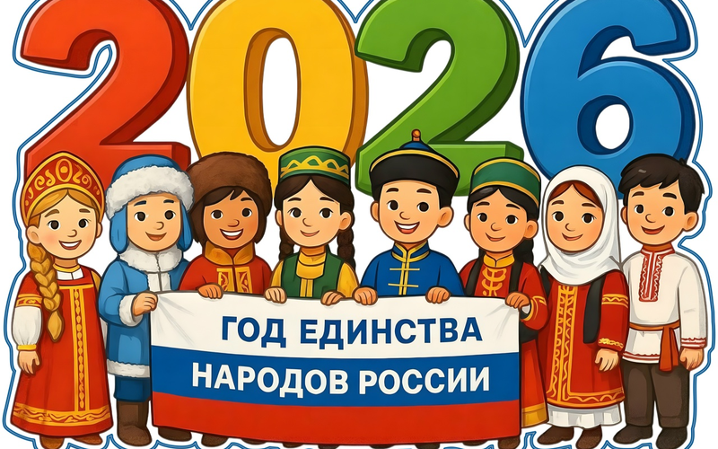 2026 год объявлен Годом единства народов России!